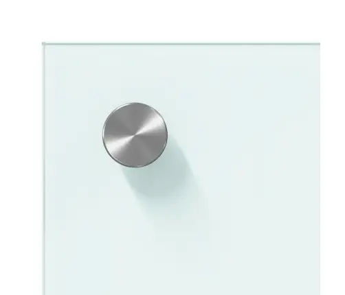 Kögi Splashback Valge 70 X 60 Cm Karastatud Klaas