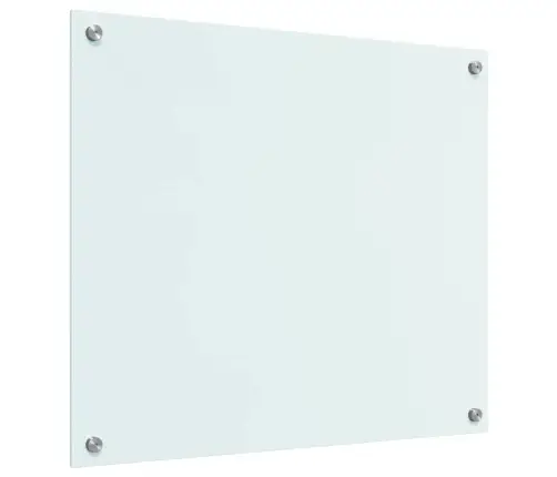 Kögi Splashback Valge 70 X 60 Cm Karastatud Klaas