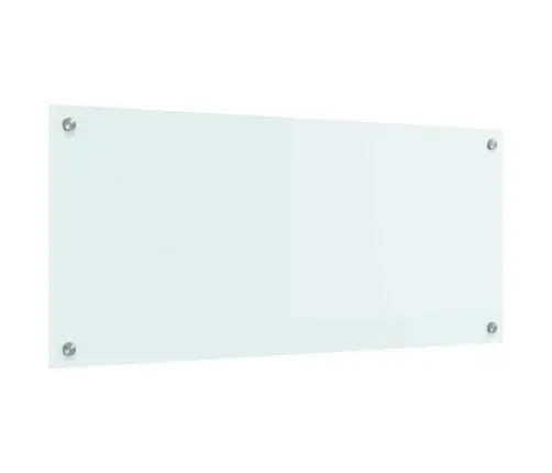 Kögi Splashback Valge 90 X 40 Cm Karastatud Klaas