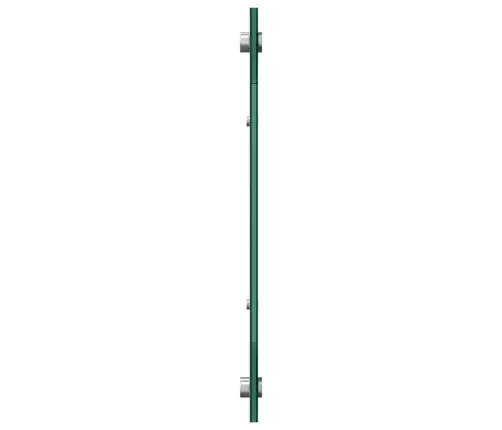 Virtuves Aizsargpanelis Balts 100 X 40 X 0.8 Cm Rūdīts Stikls Vidaxl