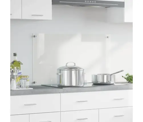 Virtuves Aizsargpanelis Caurspīdīgs 90 X 50 X 0.8 Cm Vidaxl