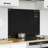Kögi Splashback Must 80 X 60 Cm Karastatud Klaas