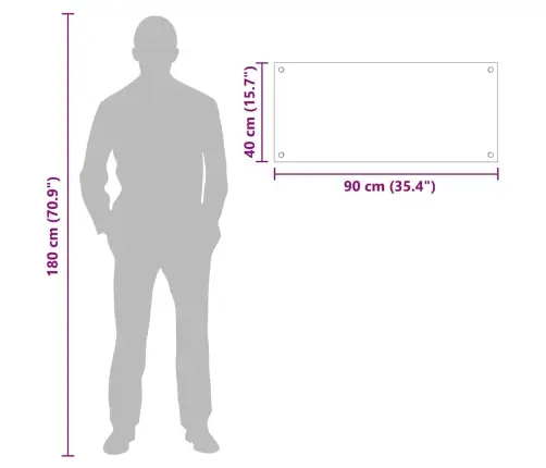 Virtuvės Užpakalinė Plokštė Juoda 90 X 40 Cm Grūdintas Stiklas