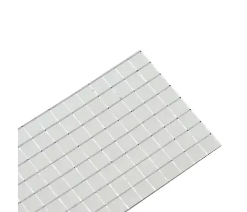 Spoguļu Mozaīkas Flīze 3 Pcs Sudraba 100 X 4 Cm Stikls Vidaxl