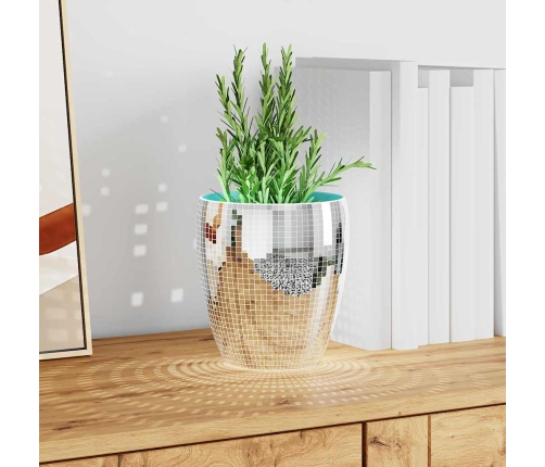 Spoguļu Mozaīkas Flīze 3 Pcs Sudraba 100 X 4 Cm Stikls Vidaxl