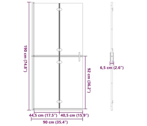 Käiguduši Sein Kuldne Ja Läbipaistev 90 X 190 Cm