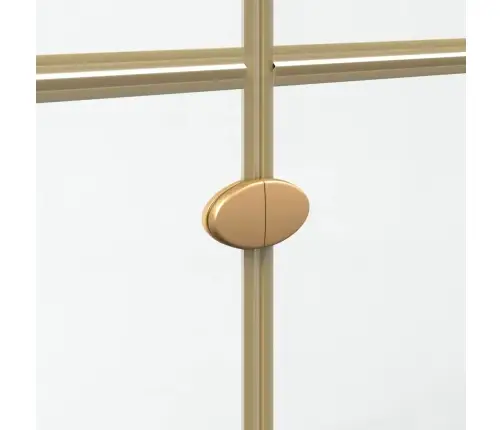 Keliaujanti Dušo Siena Auksinė 90 X 6.5 X 190 Cm