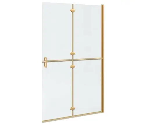 Keliaujanti Dušo Siena Auksinė 90 X 6.5 X 190 Cm