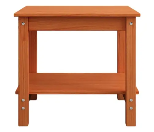 Kafijas Galdiņš Vaska Brūna 50 X 50 X 45 Cm Priedes Masīvkoks Vidaxl Kafijas Galdiņš Vaska Brūna 50 X 50 X 45 Cm Priedes Masīvkoks Vidaxl