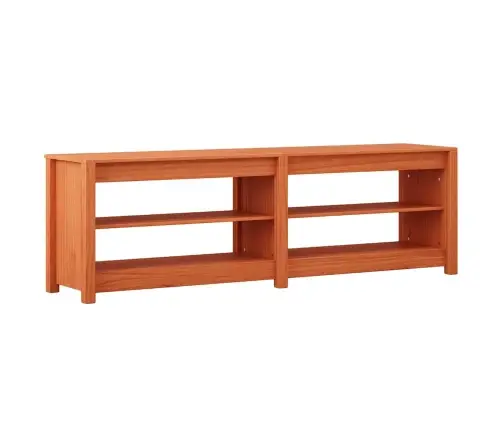 Batų Suolelis Su Lentyna Vaško Ruda 160 X 36,5 X 50 Cm