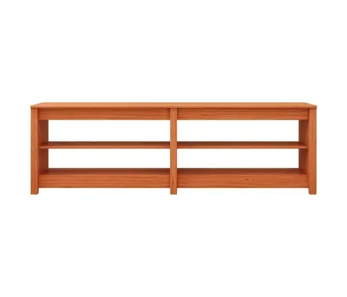 Batų Suolelis Su Lentyna Vaško Ruda 160 X 36,5 X 50 Cm