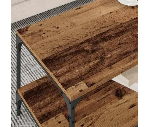 Kafijas Galdiņš Vecs Koks 80 X 50 X 40 Cm Inženierijas Koks Vidaxl