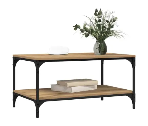 Kafijas Galdiņš Amatnieku Ozola 80 X 50 X 40 Cm Vidaxl