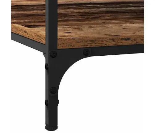 Kohvilaud Vana Puit 100 X 100 X 40 Cm Tehispuit