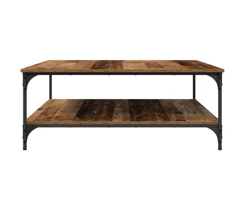 Kohvilaud Vana Puit 100 X 100 X 40 Cm Tehispuit