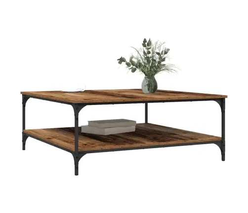 Kohvilaud Vana Puit 100 X 100 X 40 Cm Tehispuit