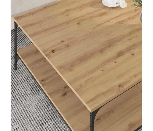 Kohvilaud Käsitöötamm 100 X 100 X 40 Cm Tehispuit