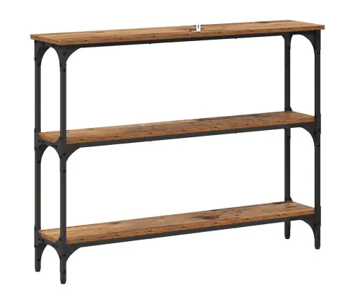 Konsoles Galds Vecs Koks 100 X 22.5 X 75 Cm Inženierijas Koks Vidaxl
