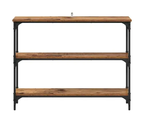 Konsoles Galds Vecs Koks 100 X 22.5 X 75 Cm Inženierijas Koks Vidaxl