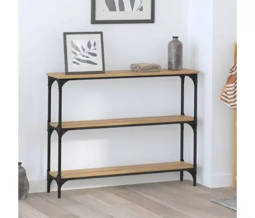 Konsoles Galds Ar Plauktu Amatnieku Ozola 100 X 22.5 X 75 Cm Vidaxl