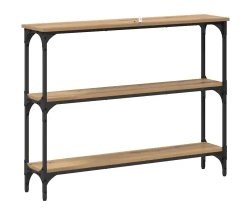Konsoles Galds Ar Plauktu Amatnieku Ozola 100 X 22.5 X 75 Cm Vidaxl