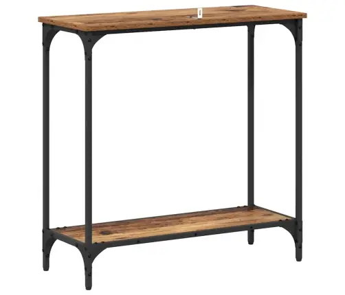 Konsoles Galds Vecs Koks 75 X 30.5 X 75 Cm Inženierijas Koks Vidaxl Konsoles Galds Vecs Koks 75 X 30.5 X 75 Cm Inženierijas Koks Vidaxl