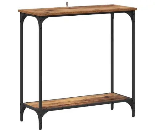 Konsoles Galds Vecs Koks 75 X 30.5 X 75 Cm Inženierijas Koks Vidaxl Konsoles Galds Vecs Koks 75 X 30.5 X 75 Cm Inženierijas Koks Vidaxl