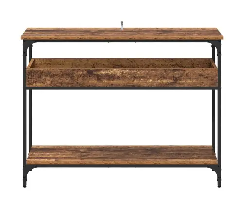 Konsoles Galds Vecs Koks 100 X 29 X 75 Cm Inženierijas Koks Vidaxl