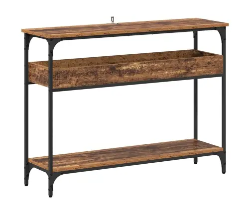 Konsoles Galds Vecs Koks 100 X 29 X 75 Cm Inženierijas Koks Vidaxl