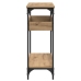 Konsoles Galds Ar Plauktu Amatnieku Ozola 100 X 29 X 75 Cm Vidaxl