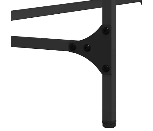 Konsoles Galds Melns Ozols 140 X 29 X 75 Cm Inženierijas Koks Vidaxl