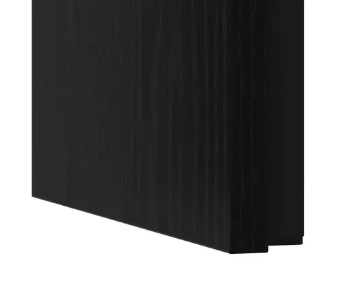 Kohvilaud 3 Pcs Must Tamm Tehispuit