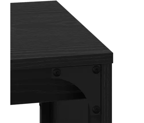 Kohvilaud 3 Pcs Must Tamm Tehispuit