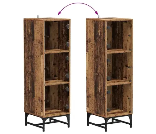 Augstais Skapītis Vecs Koks 35 X 37 X 117 Cm Inženierijas Koks Vidaxl Augstais Skapītis Vecs Koks 35 X 37 X 117 Cm Inženierijas Koks Vidaxl