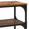 Konsoles Galds Vecs Koks 100 X 30 X 75 Cm Inženierijas Koks Vidaxl