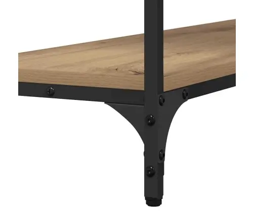 Konsolinis Stalas Su Lentyna Artisano Ąžuolo 100 X 30 X 75 Cm