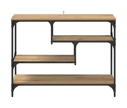 Konsolinis Stalas Su Lentyna Artisano Ąžuolo 100 X 30 X 75 Cm