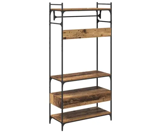 Skapis Vecs Koks 89 X 39 X 184.5 Cm Inženierijas Koks Vidaxl