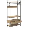 Skapis Amatnieku Ozola 89 X 39 X 184.5 Cm Inženierijas Koks Vidaxl