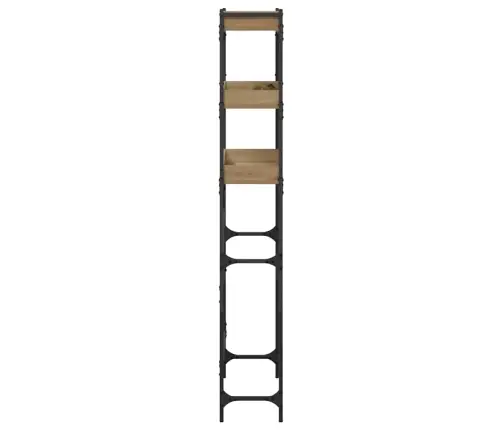 Veļas Mašīnas Plaukts 67 X 25 X 163 Cm Inženierijas Koks Vidaxl