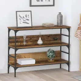 Konsoles Galds Vecs Koks 100 X 32 X 75 Cm Inženierijas Koks Vidaxl