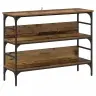 Konsoles Galds Vecs Koks 100 X 32 X 75 Cm Inženierijas Koks Vidaxl