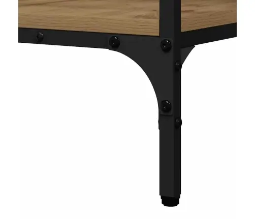Konsoles Galds Ar Plauktu Amatnieku Ozola 100 X 32 X 75 Cm Vidaxl