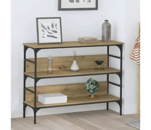 Konsoles Galds Ar Plauktu Amatnieku Ozola 100 X 32 X 75 Cm Vidaxl