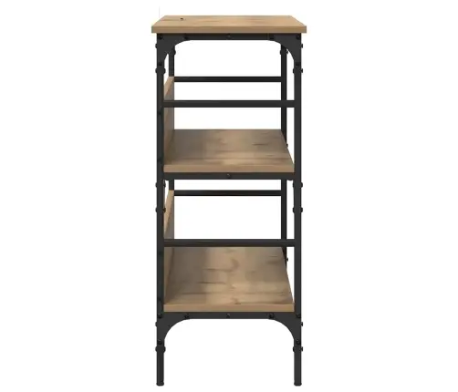 Konsoles Galds Ar Plauktu Amatnieku Ozola 100 X 32 X 75 Cm Vidaxl