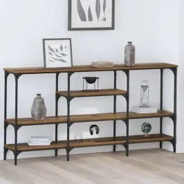 Konsoles Galds Vecs Koks 160 X 29 X 80 Cm Inženierijas Koks Vidaxl