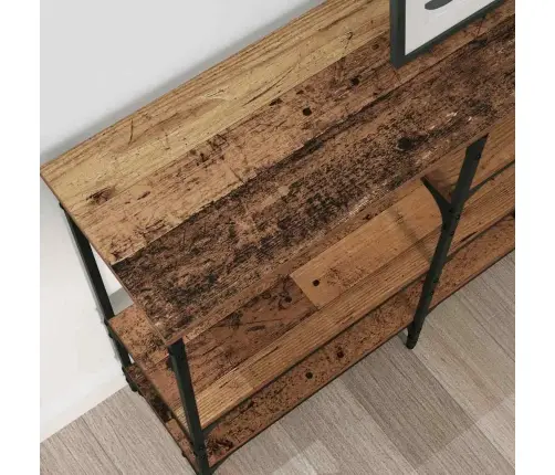 Konsoles Galds Vecs Koks 160 X 29 X 80 Cm Inženierijas Koks Vidaxl