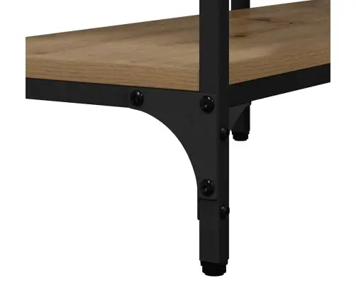 Konsolinis Stalas Su Lentyna Artisano Ąžuolo 160 X 29 X 80 Cm