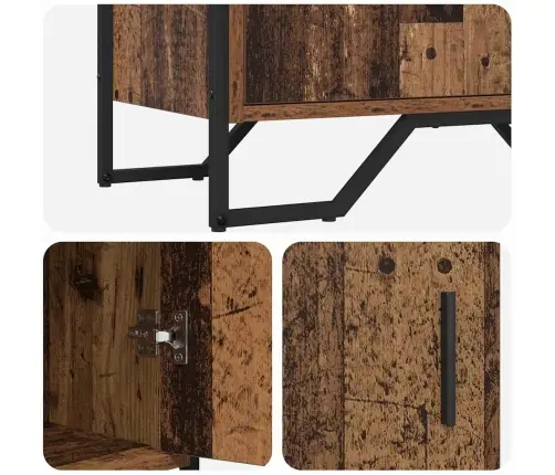 Kõide Sahtliga Vana Puit 79.5 X 35.5 X 74.5 Cm Tehispuit