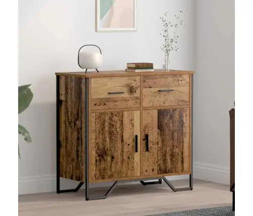 Kõide Sahtliga Vana Puit 79.5 X 35.5 X 74.5 Cm Tehispuit